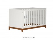 Berço Mini Cama Teca 26257 Anti Refluxo Moveis Euclar